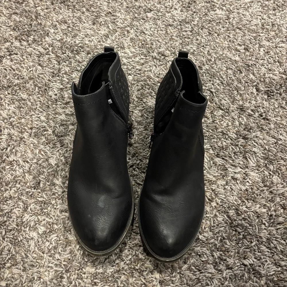 Maurice’s Black Ankle Boots